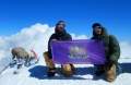 8 Флаг ТА КФУ на Западной вершине Эльбруса, 5642 метра над уровнем моря