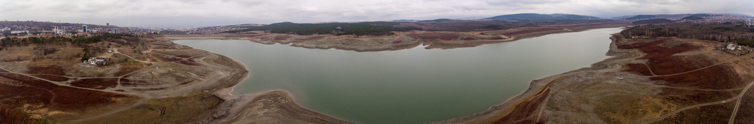 Загорское водохранилище Крым