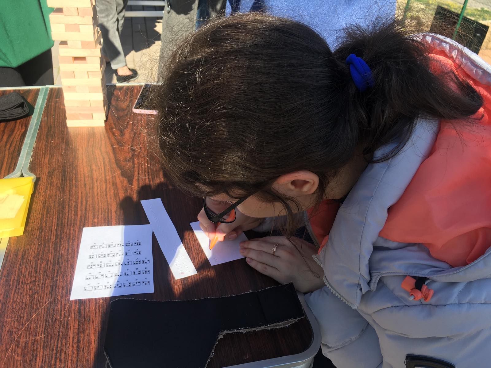 Инклюзивные игры Работа со шрифтом Брайля