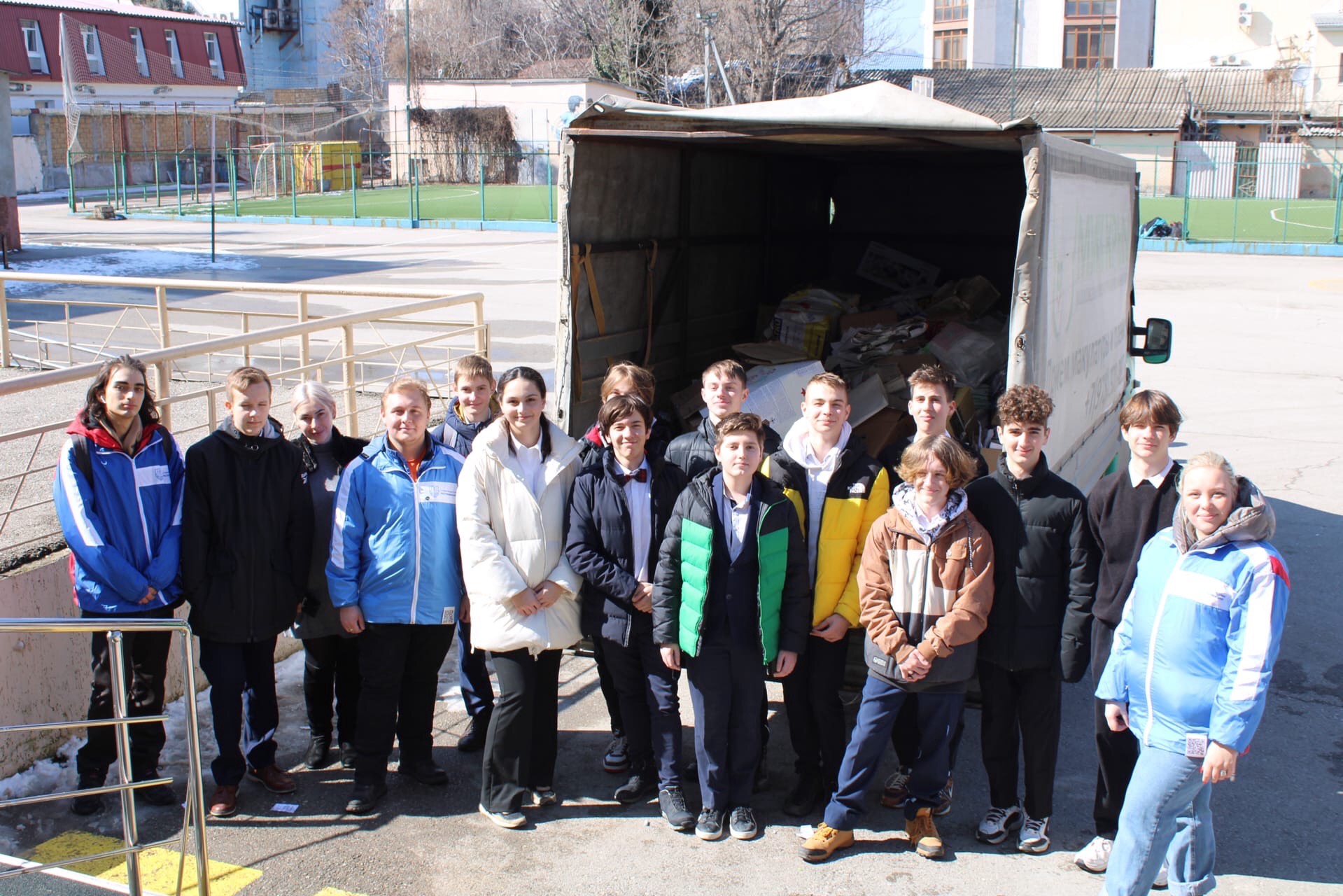 002_Сбор макулатуры в 1 гимназии