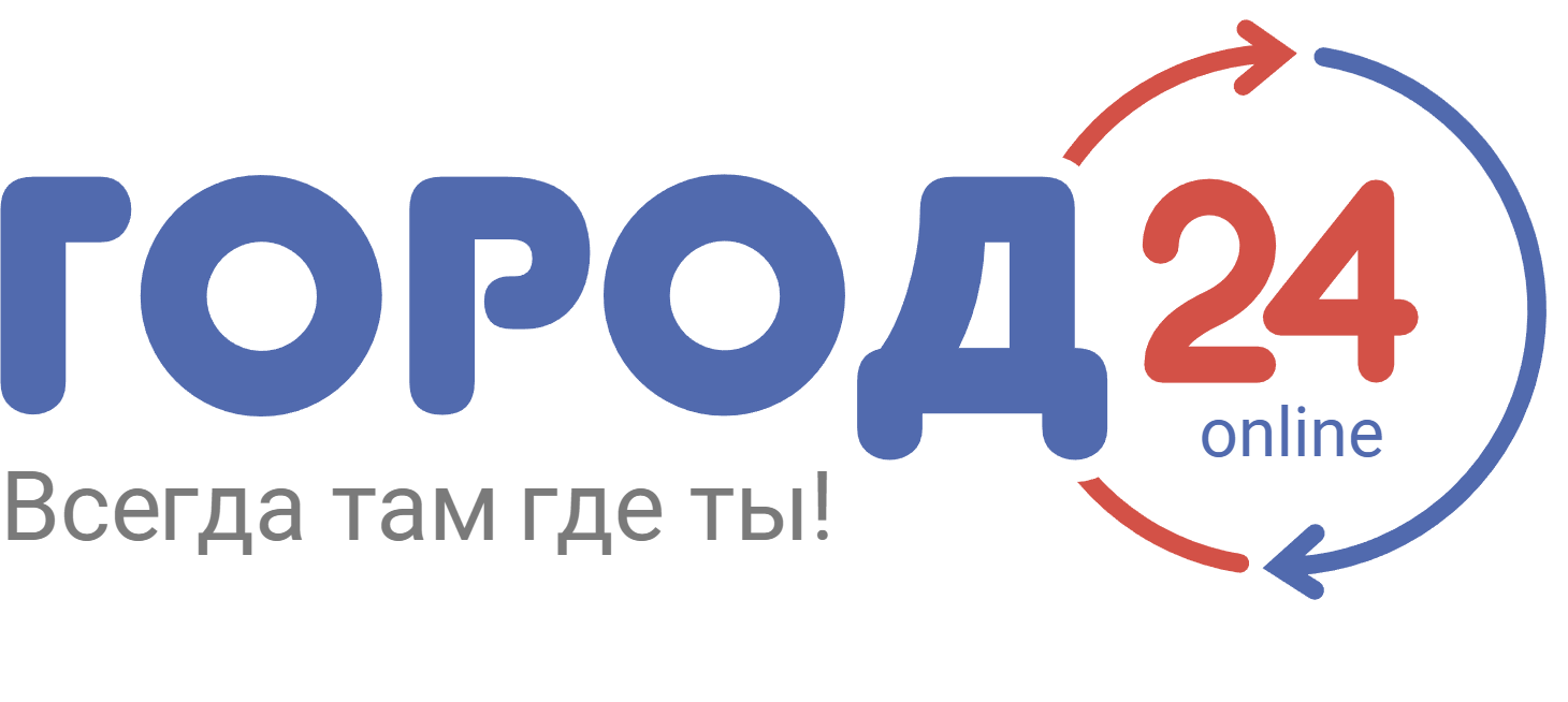 Сайт 24 по г. Логотип город 24 Крым.