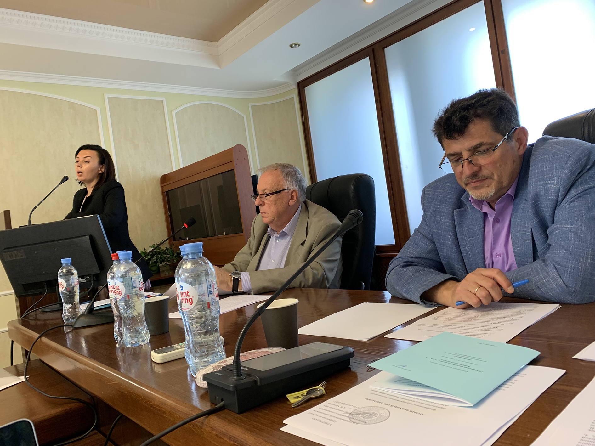 В процессе защиты