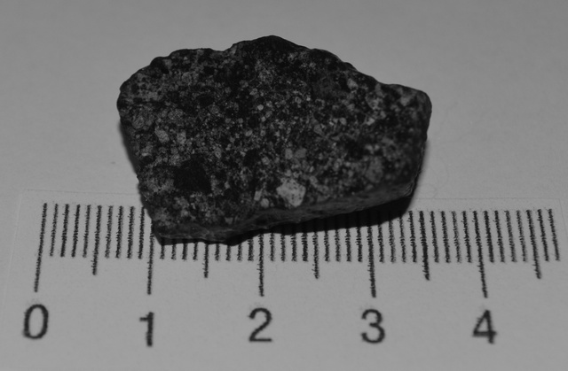 Аншлиф метеорита NWA 869